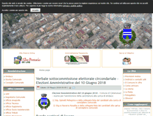 Tablet Screenshot of comune.calamonaci.ag.it